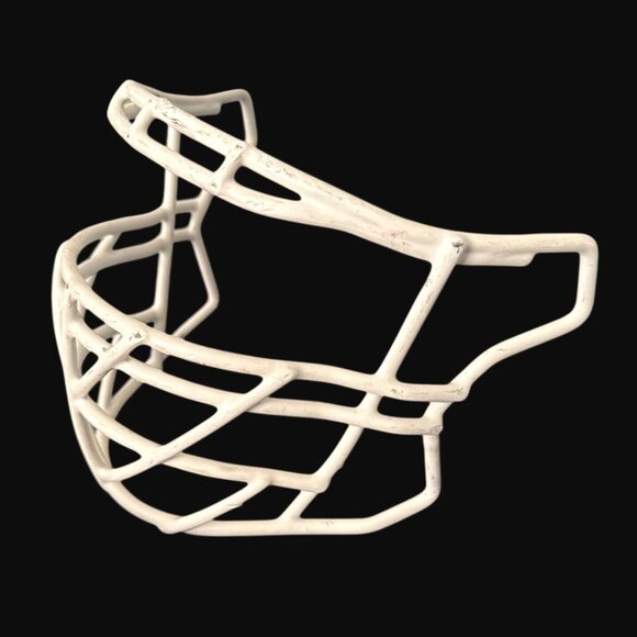 Riddell Custom Face Mask White for Full-Size Football Helmet Faceguard White Met - Picture 5 of 10